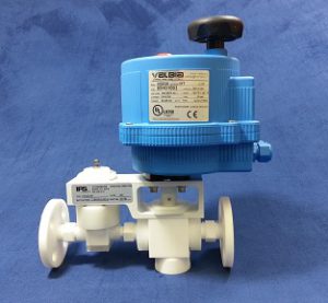 actuated ball valve