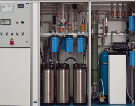 Deionized water system